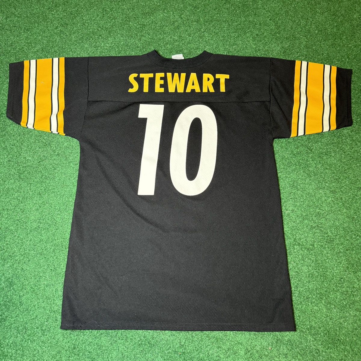 Logo 7 × NFL × Vintage Vintage 90s Pittsburgh Steelers Kordell Stewart NFL Jersey Size US L / EU 52-54 / 3 - 2 Thumbnail