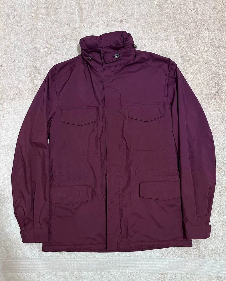 Loro Piana Loro Piana Traveller Coat in Burgundy Color - dmc Size US L / EU 52-54 / 3 - 1 Thumbnail