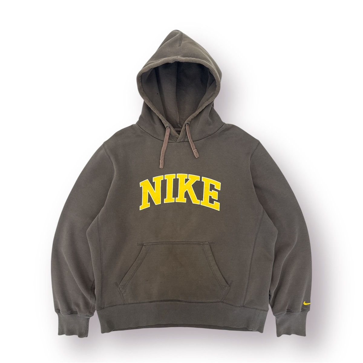 Nike 🔥 Nike Big Logo Spellout Faded Grey Sweatshirt hoodie - L Size US L / EU 52-54 / 3 - 1 Thumbnail