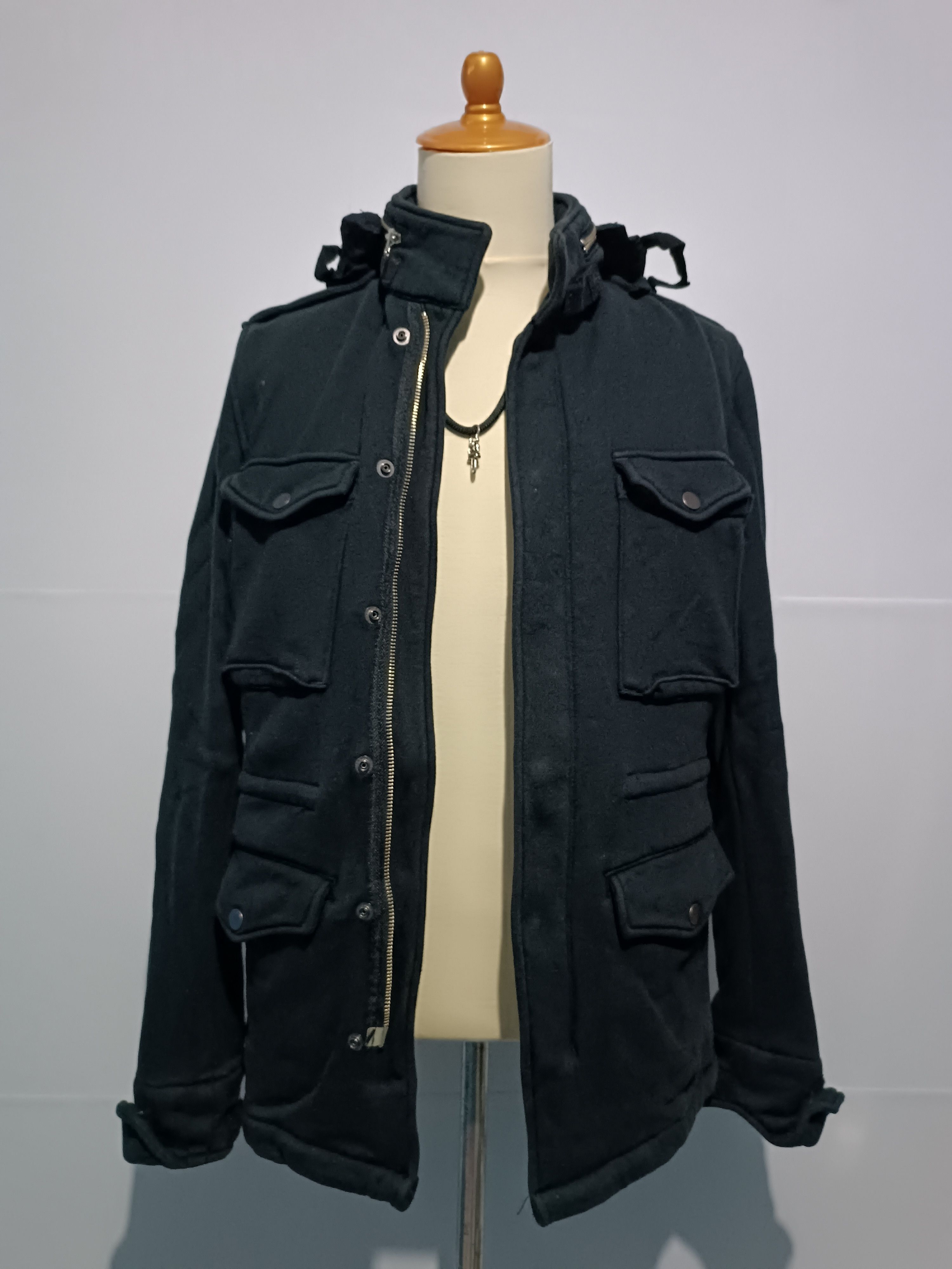 Japanese Brand × URBAN RESEARCH DOORS Sweatshirt Hoodie Style Militery Parka M65 Size US M / EU 48-50 / 2 - 3 Thumbnail