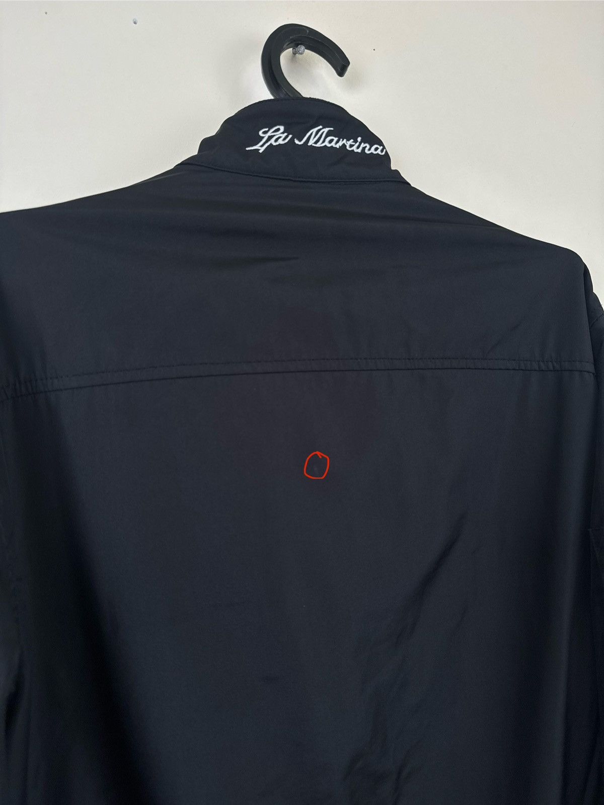 La Martina La Martina Nylon Jacket Bomber XL Black Luxury Zip Casual Size US XL / EU 56 / 4 - 15 Thumbnail