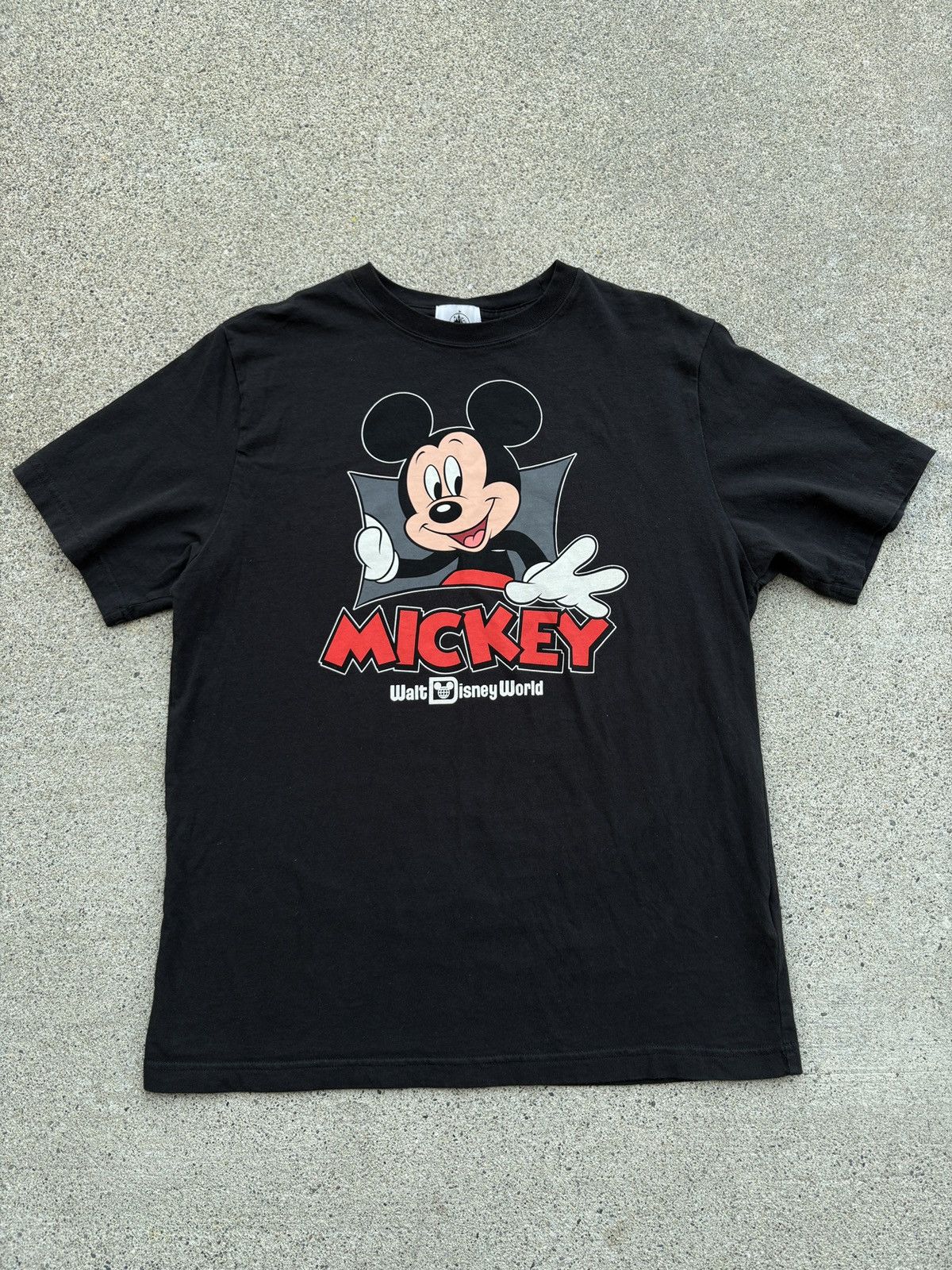 Disney × Mickey Mouse × Vintage Vintage 1990s DisneyWorld Mickey Mouse Character Tee Size M Size US M / EU 48-50 / 2 - 1 Thumbnail