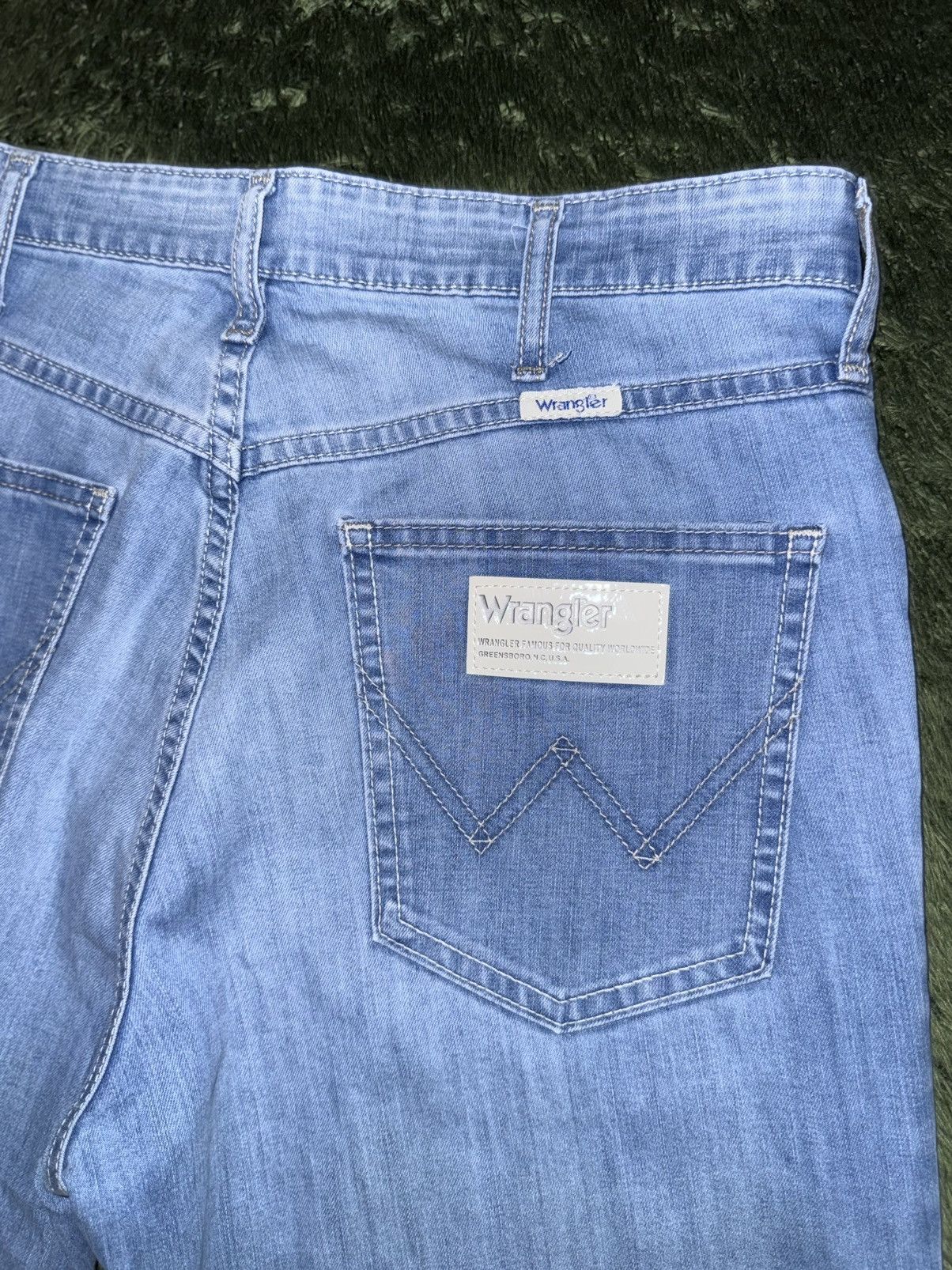Wrangler [31] wrangler japan cotton poly blended stretch pants Size US 31 - 10 Thumbnail