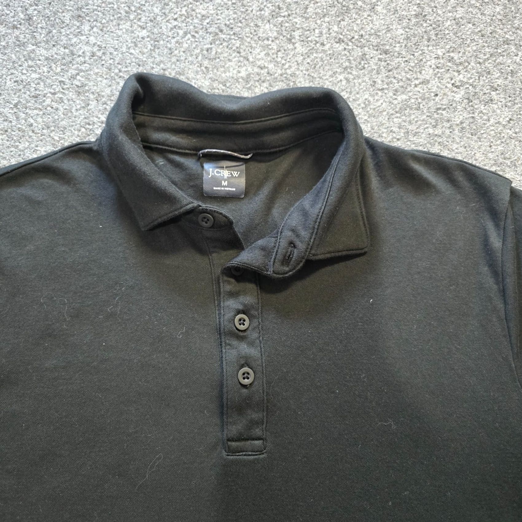 J.Crew J.CREW Shirt Mens Size M Black Polo Stretch Performance Golf Preppy Capsule Size US M / EU 48-50 / 2 - 3 Thumbnail