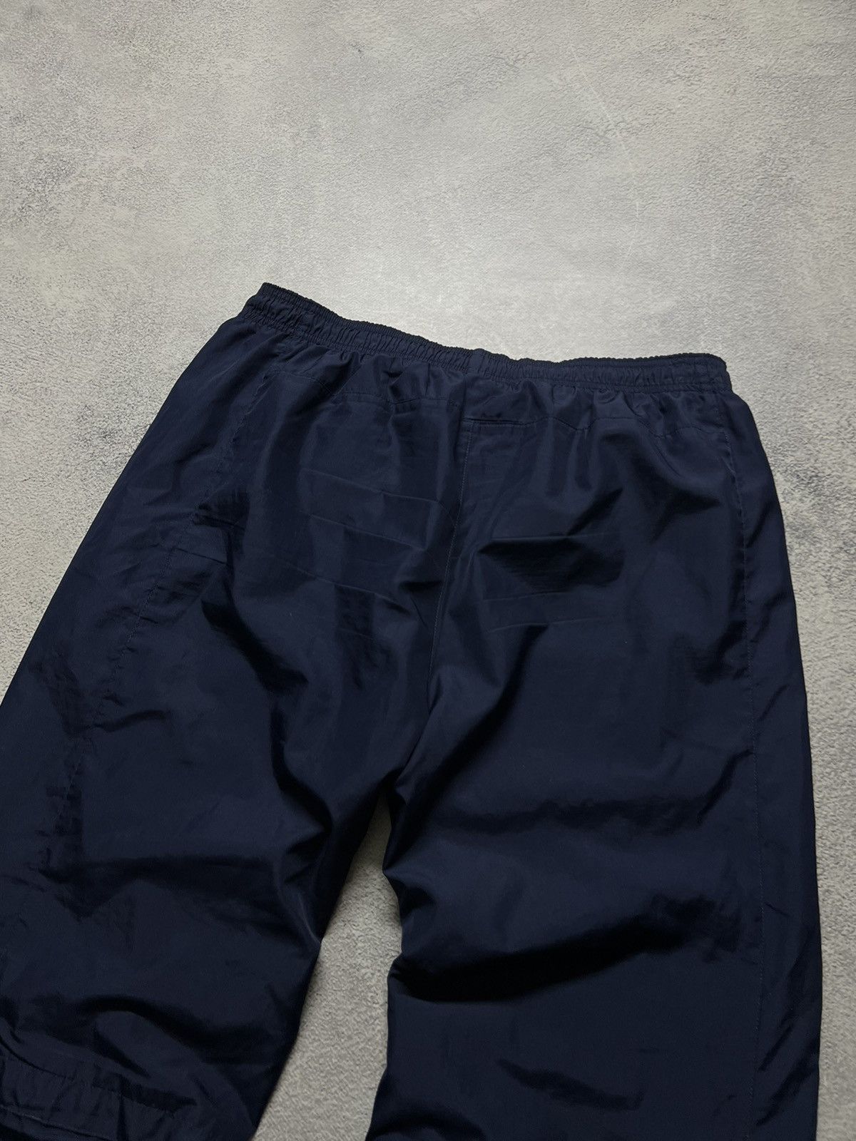 Nike × Vintage Vintage Y2K Nike Nylon Mini Swoosh Drill Pants 00’s Size US 34 / EU 50 - 9 Thumbnail
