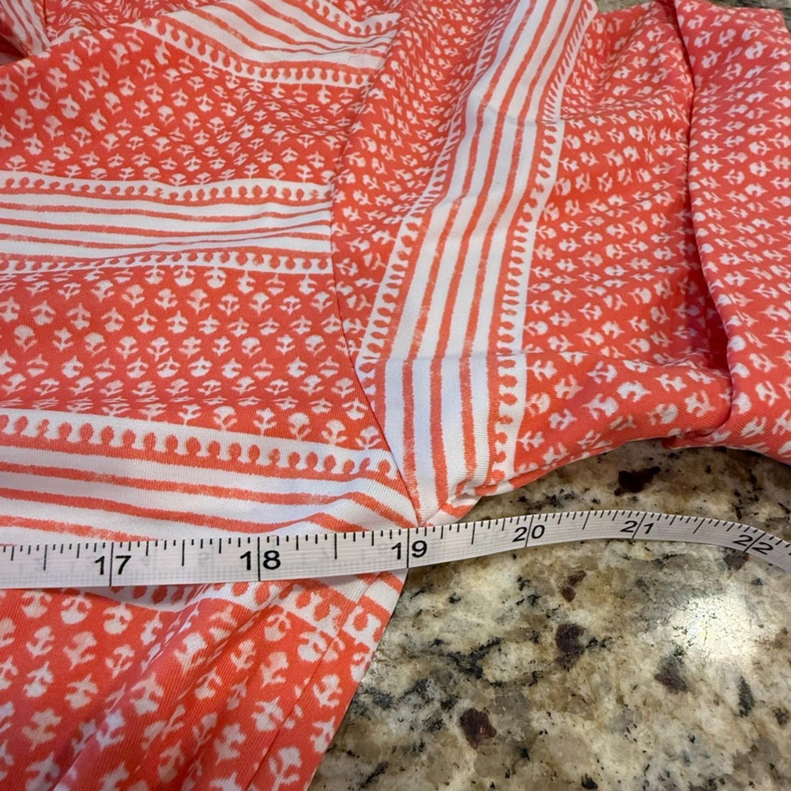 Other Cabana Life floral striped soft stretch midi short dress SM Size S / US 4 / IT 40 - 10 Thumbnail