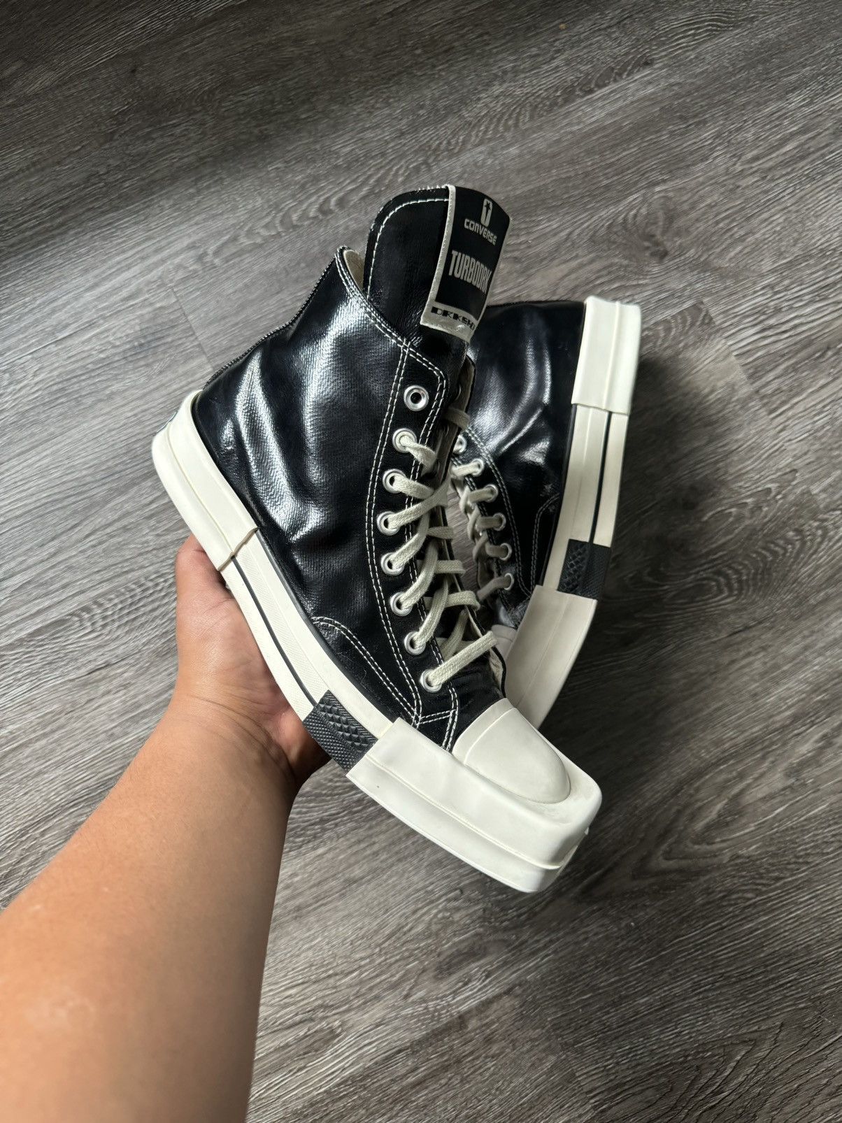 Men's Rick Owens Drkshdw High Top Sneakers for Men | Grailed
