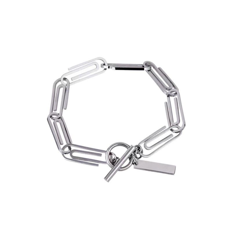 Jewelry × Vintage Paper Clip Bracelet Size ONE SIZE - 7 Thumbnail