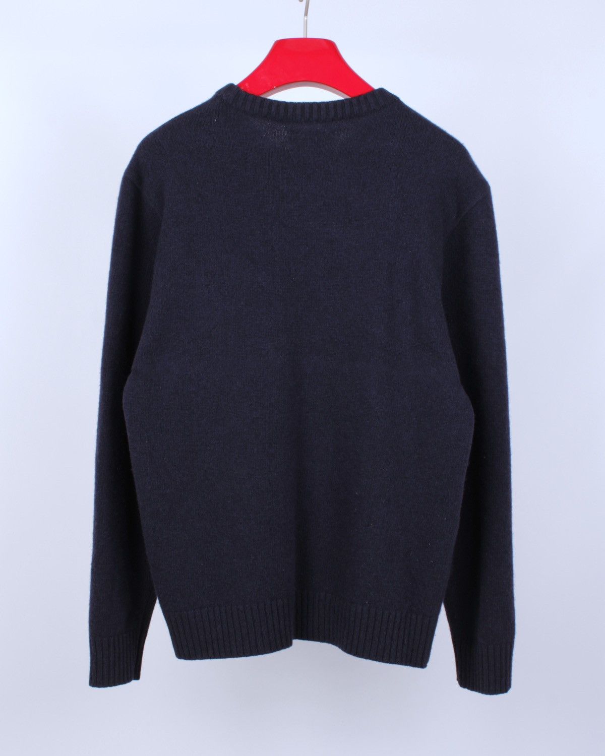 Designer × Our Legacy OUR LEGACY 1980-81 Virgin Wool Boiled Knit Sweater Size US L / EU 52-54 / 3 - 4 Thumbnail