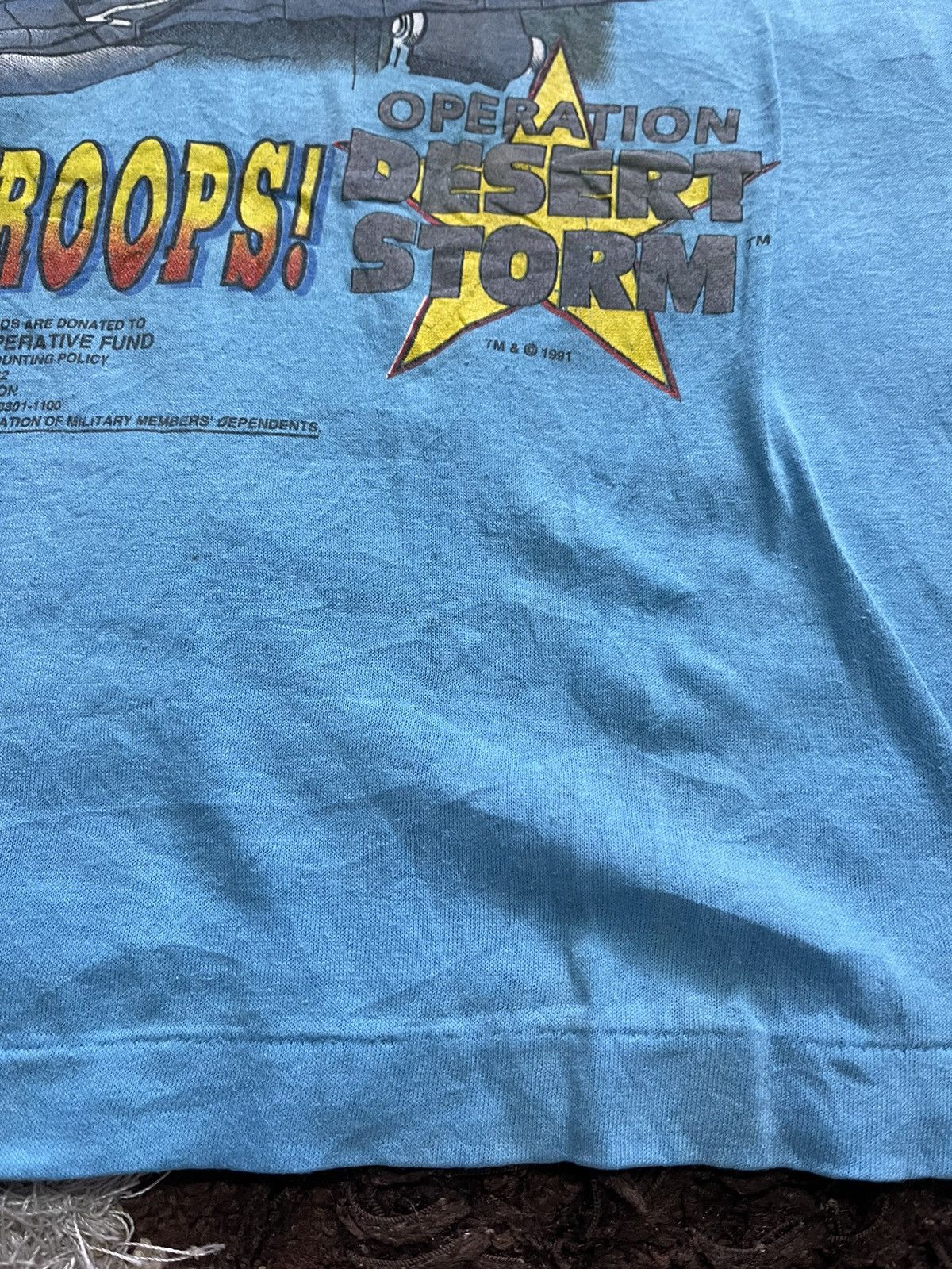 Vintage VINTAGE 90S OPERATION DESERT STORM TEE VERY RARE Size US L / EU 52-54 / 3 - 8 Thumbnail