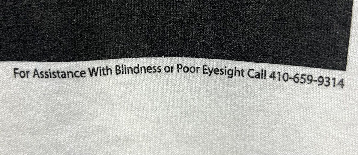 Fruit Of The Loom × Vintage VINTAGE FREEDOM NFB NATIONAL FEDERATION OF THE BLIND SHIRT Size US M / EU 48-50 / 2 - 5 Thumbnail