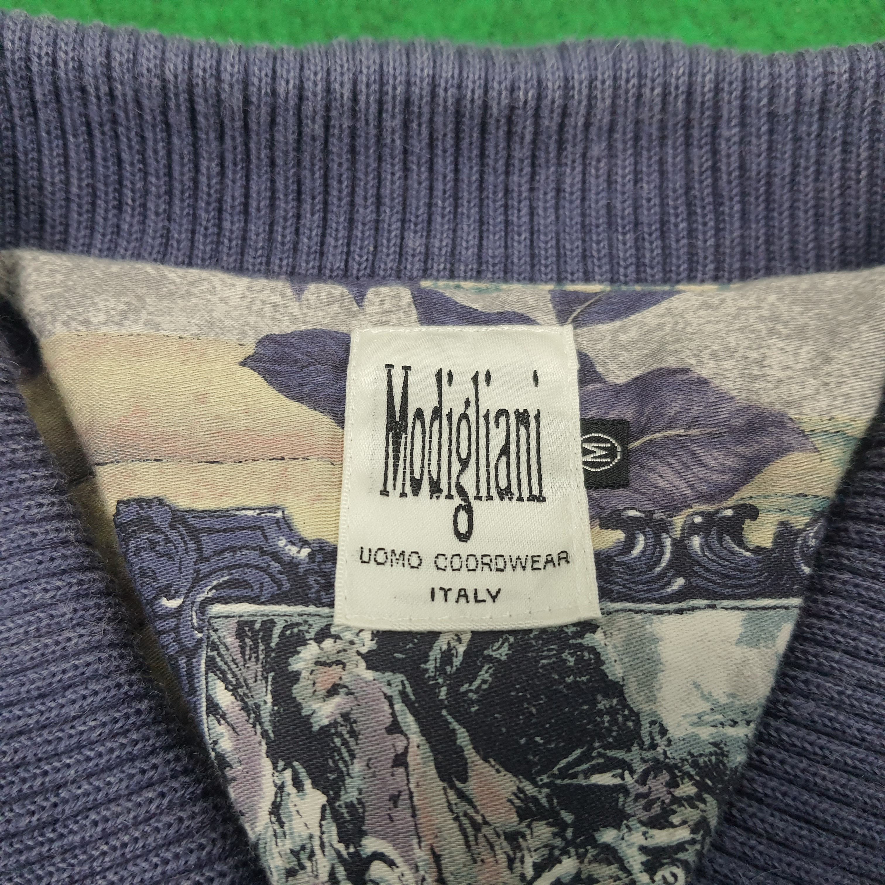 Vintage Vintage Modigliani Designer Polo Sweatshirts Size US M / EU 48-50 / 2 - 5 Thumbnail