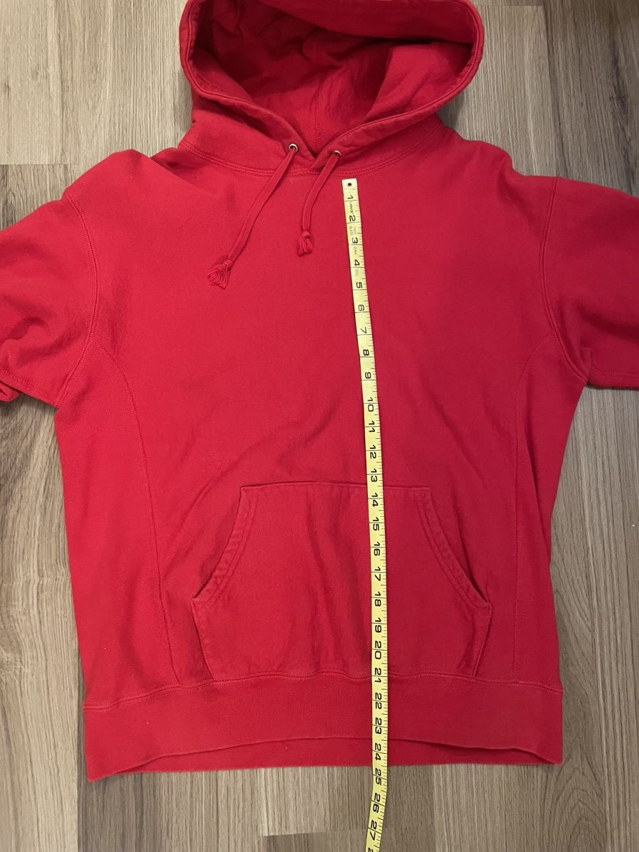 Supreme Supreme Studded Back Hooded Sweatshirt Red Size US L / EU 52-54 / 3 - 5 Thumbnail