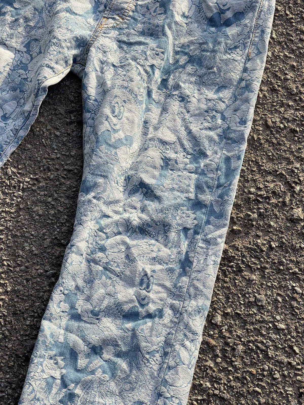 Aries Aries Acid Cartoon print denim jeans blue Size US 32 / EU 48 - 10 Thumbnail