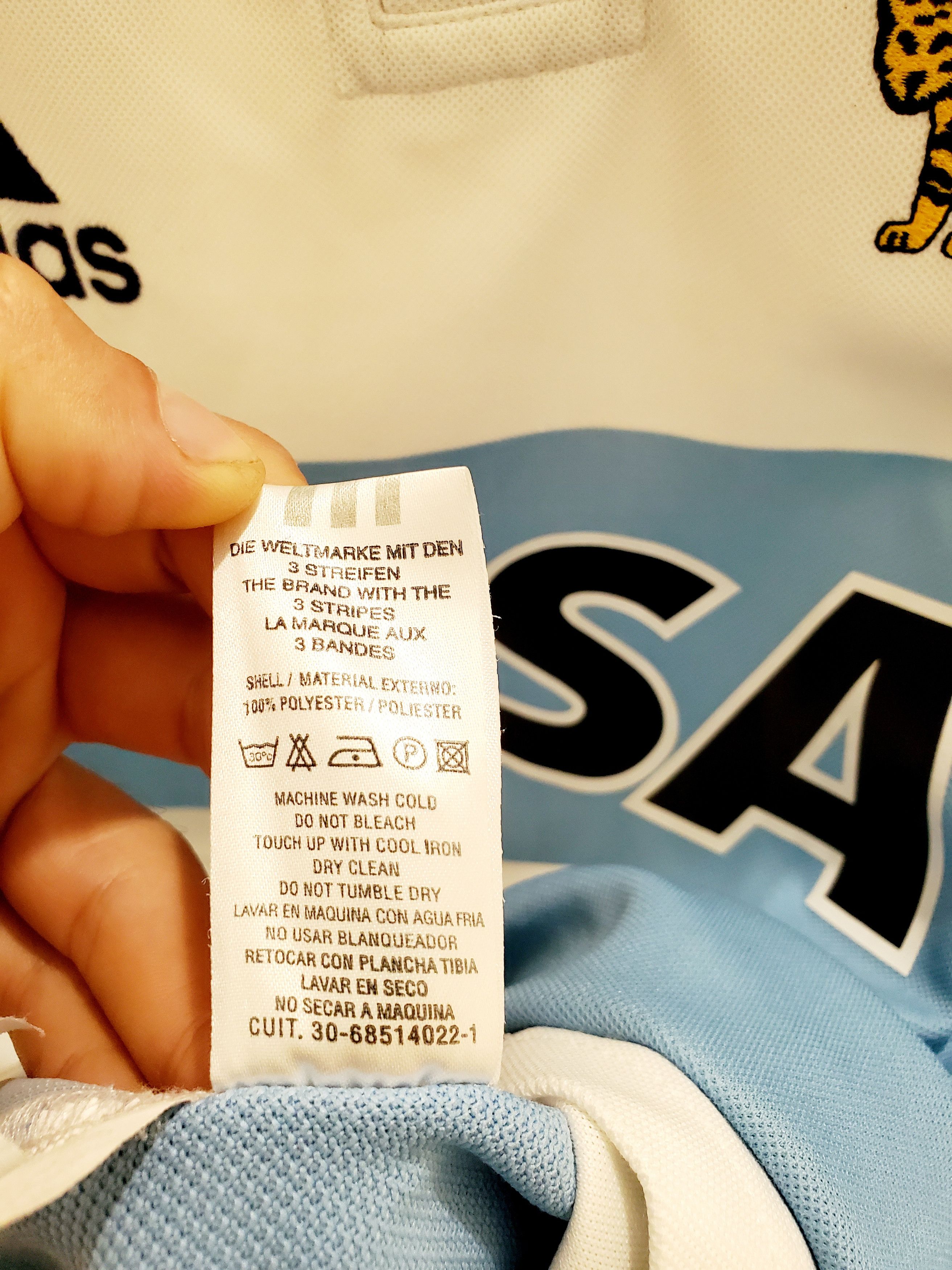 Adidas 2005 Argentina Pumas Jersey -Vintage World Rugby S,M Size US S / EU 44-46 / 1 - 6 Thumbnail