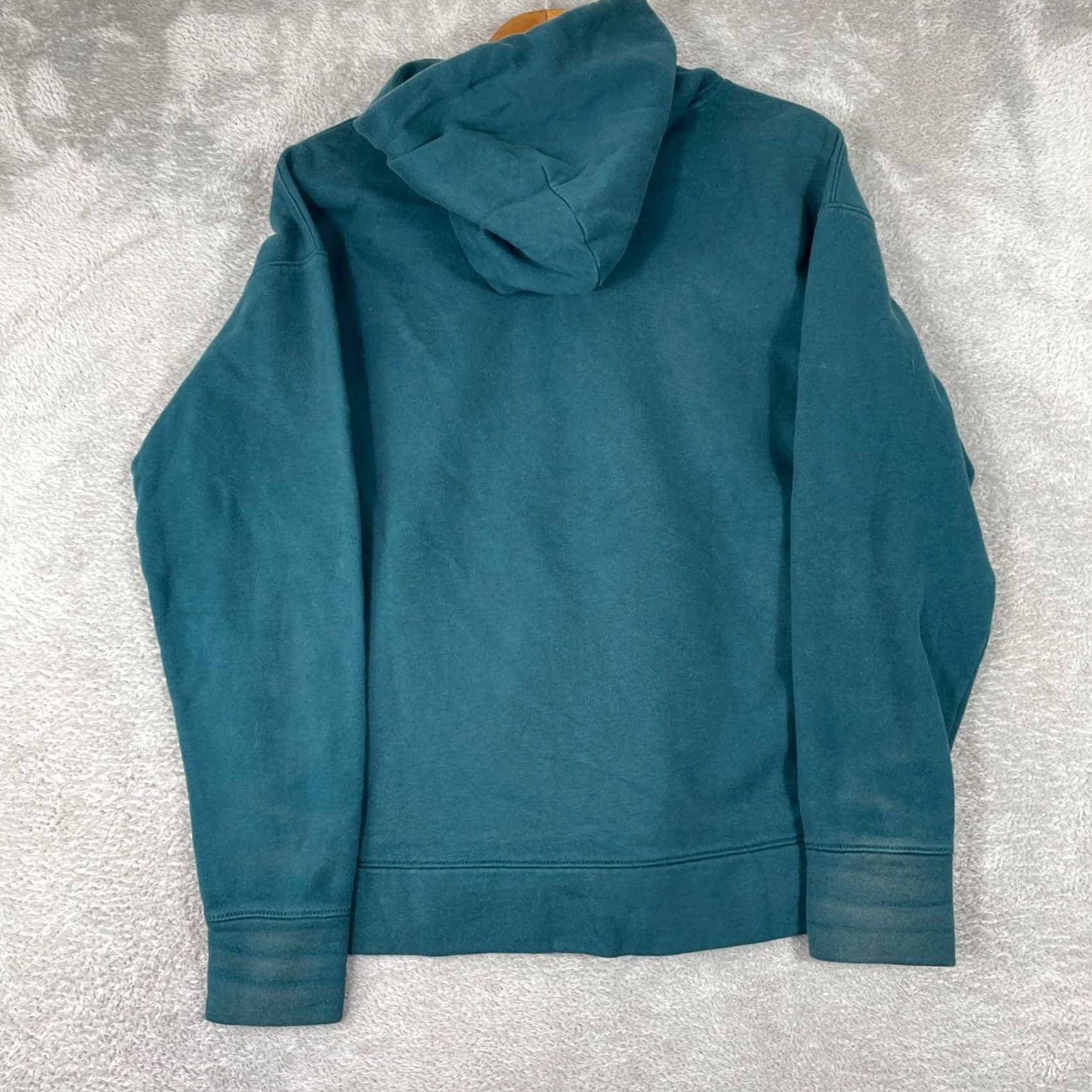 Abercrombie & Fitch Abercrombie & Fitch Hoodie Womens Small Teal Green Sweatshirt New York City - Pre-Owned Size S / US 4 / IT 40 - 2 Thumbnail