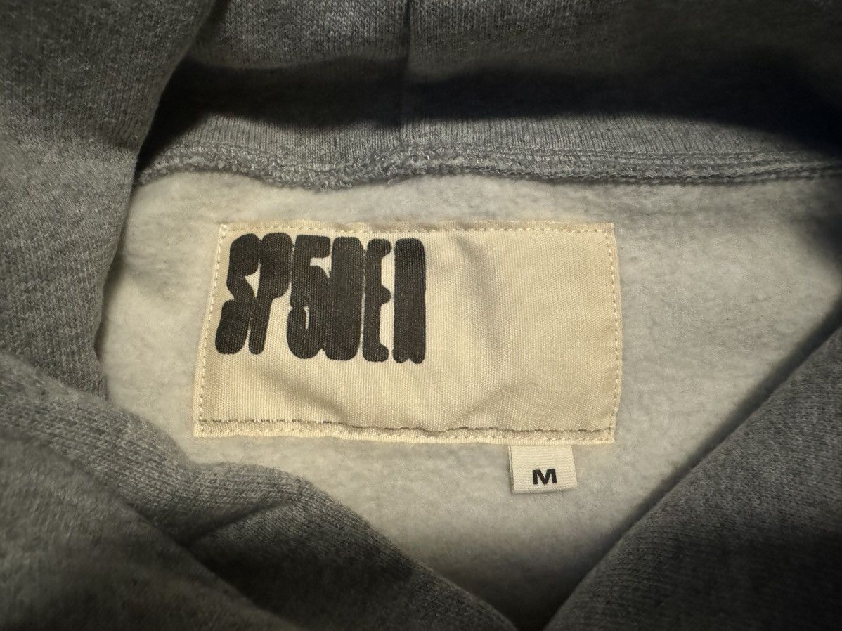 Sp5der Sp5der Beluga Dark Heather Grey Hoodie Size Medium Size US M / EU 48-50 / 2 - 5 Thumbnail