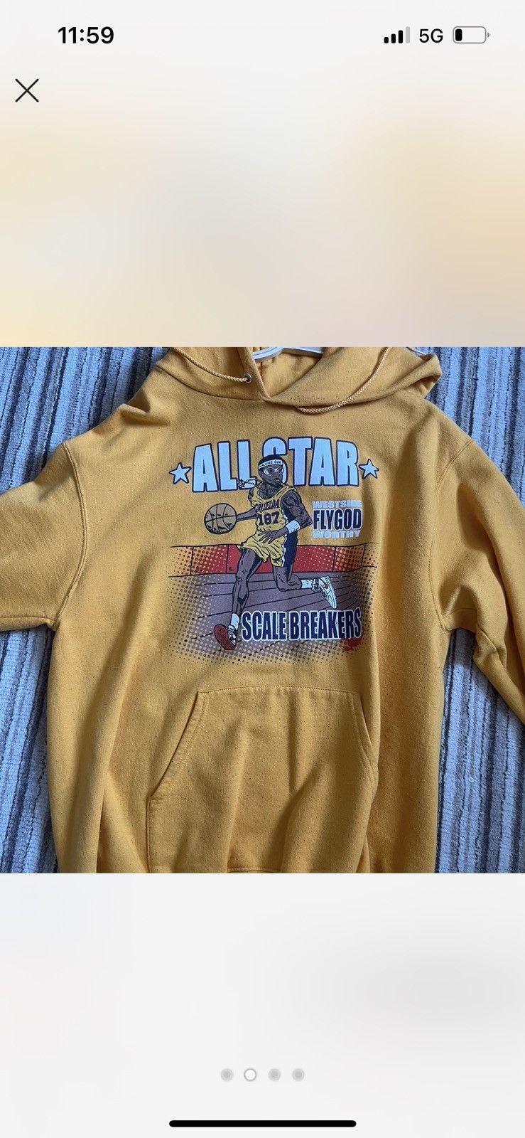 Champion Griselda Westside Gunn Scale Breakers gold hoodie medium Size US M / EU 48-50 / 2 - 2 Thumbnail
