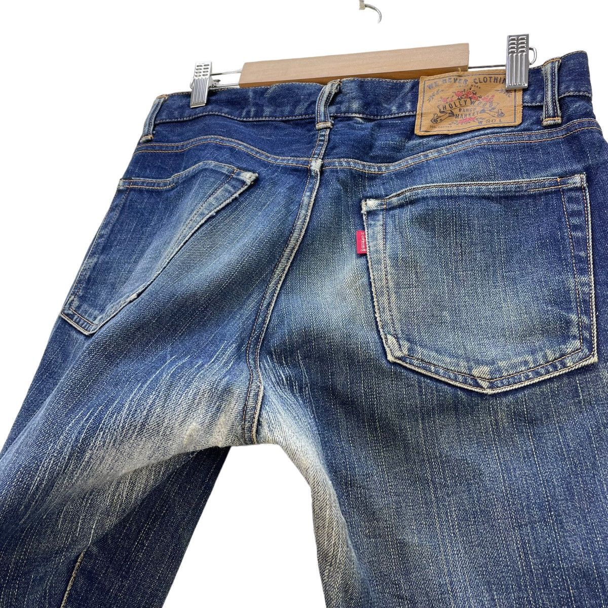 14th Addiction 🔥Japanese Brand Holywood Ranch Market Japan Denim Size US 30 / EU 46 - 8 Thumbnail