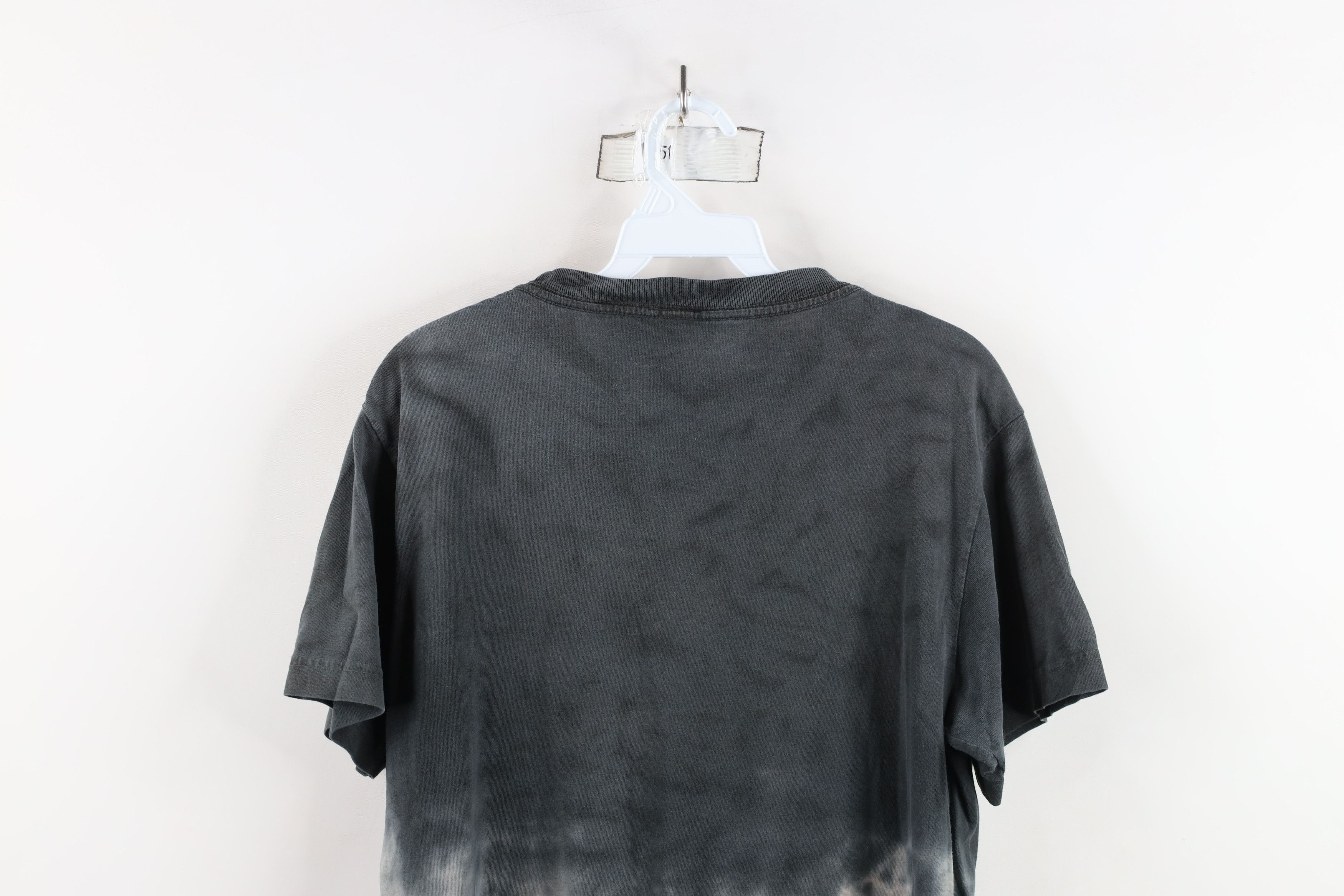 Vintage Vintage 90s Y2K Streetwear Acid Wash Skull Skeleton T-Shirt Size US S / EU 44-46 / 1 - 13 Thumbnail