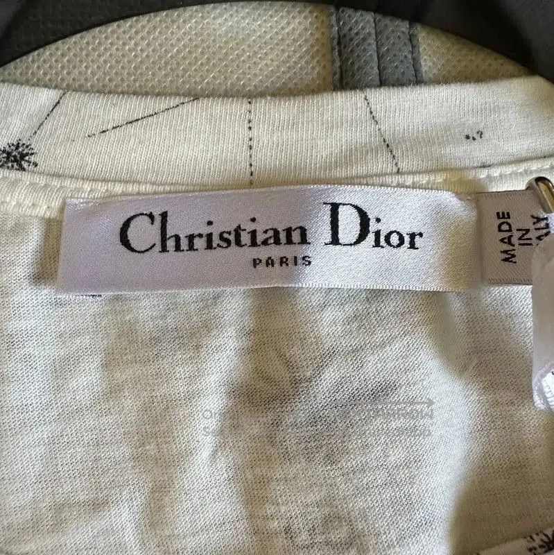 Other Dior Summer White Cotton Graphic T. Size XS / US 0-2 / IT 36-38 - 3 Thumbnail
