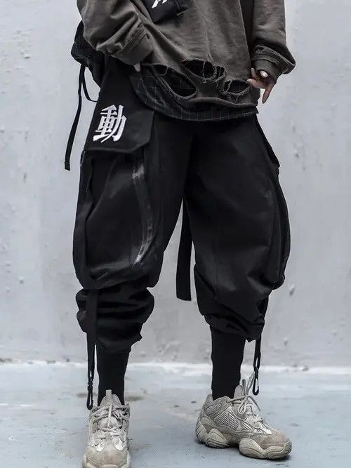 Designer Japanese Techwear Cargo Pant Size US 32 / EU 48 - 5 Thumbnail