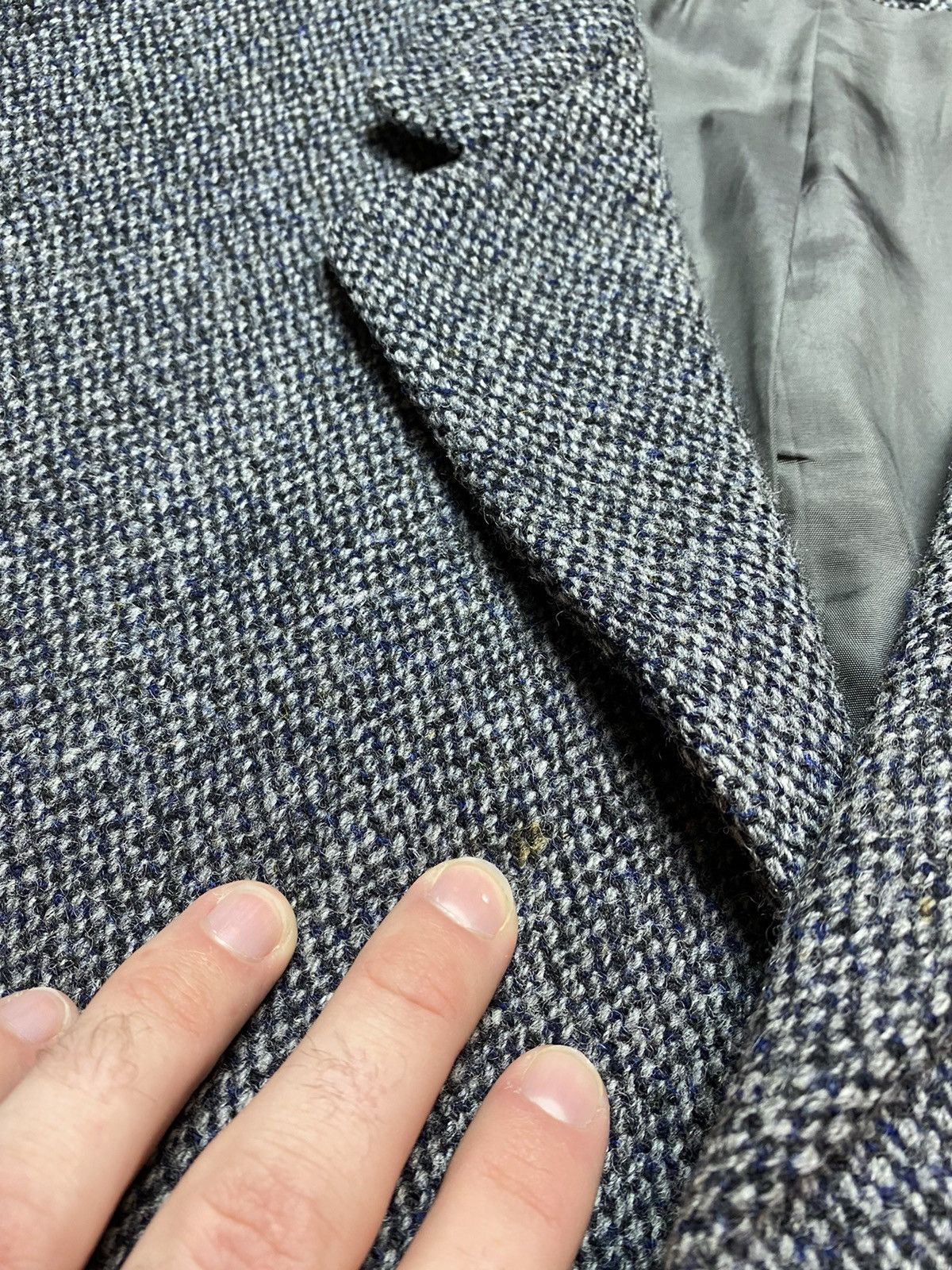 Harris Tweed Harris Tweed Woll Blazer Size 54L - 3 Thumbnail