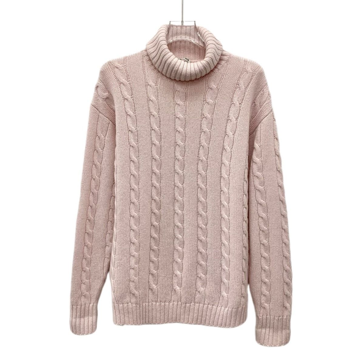 Miu Miu Miu Miu Cashmere Turtleneck Long Sleeve Knit Sweater K26WX Size S / US 4 / IT 40 - 1 Thumbnail