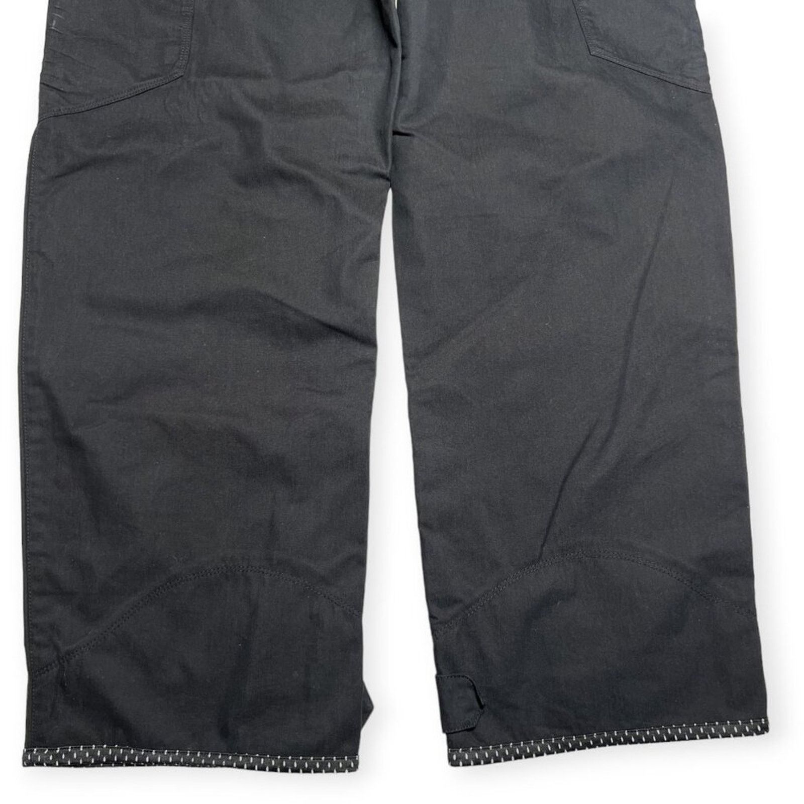 Nike Nike Vintage Cargo Pants 34x32 Black Utility Tactical Baggy Size US 34 / EU 50 - 14 Thumbnail
