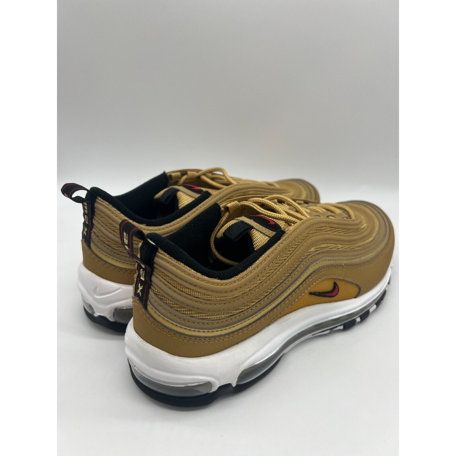 Nike Nike Air Max 97 OG Gold Bullet Red Sneakers Men's Size 9 Size US 9 / EU 42 - 6 Thumbnail