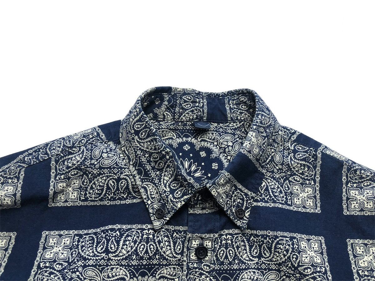 Edwin × Japanese Brand Edwin dark indigo bandana standard shirt Size US S / EU 44-46 / 1 - 3 Thumbnail
