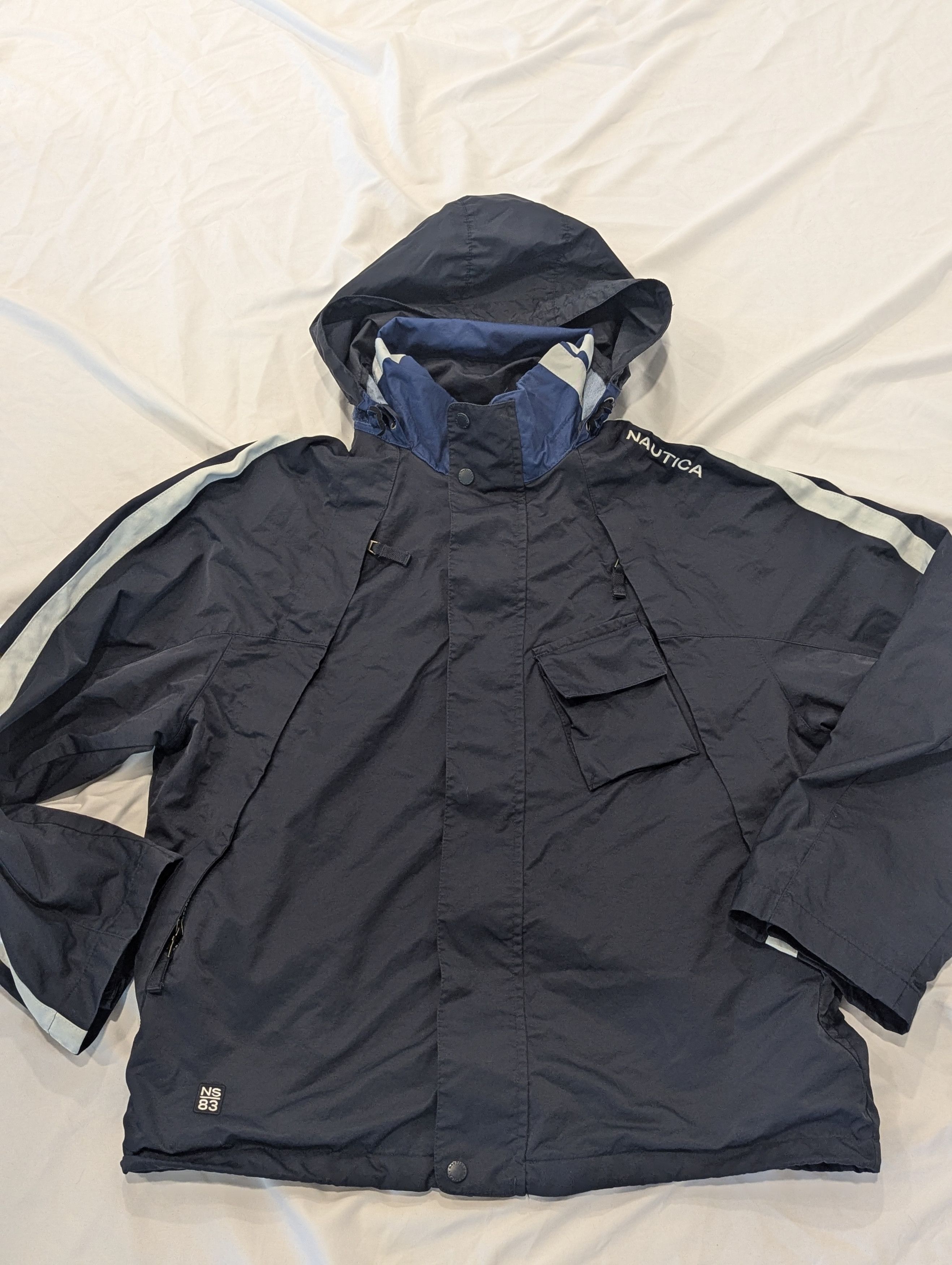 Nautica Vintage Nautica NS-83 Sailing Jacket Navy L Size US L / EU 52-54 / 3 - 1 Thumbnail