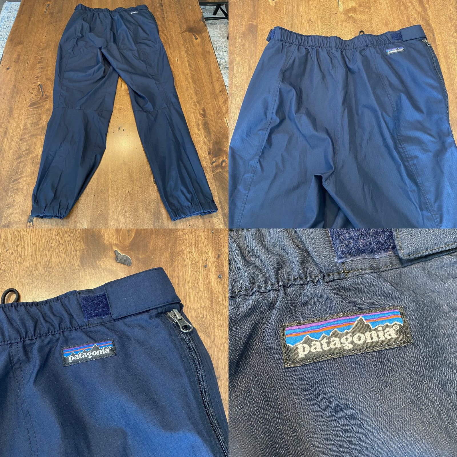 Patagonia Patagonia Pants Windbreaker Men XL 32x32 Navy Blue Drawstring Stretch Waist Size US 32 / EU 48 - 8 Thumbnail