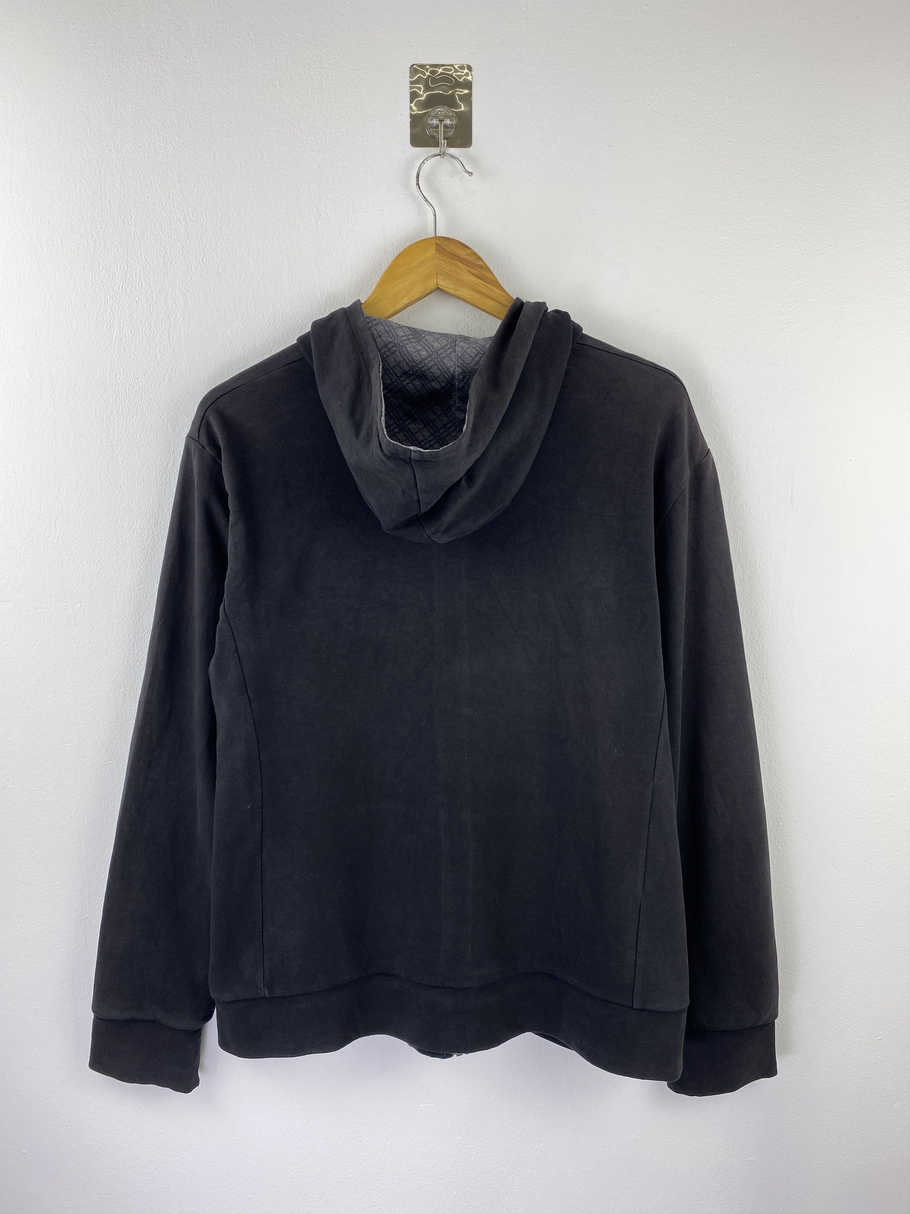 Burberry Vintage Burberry Reversible Zipper Up Hoodie SH0449 Size US L / EU 52-54 / 3 - 9 Thumbnail