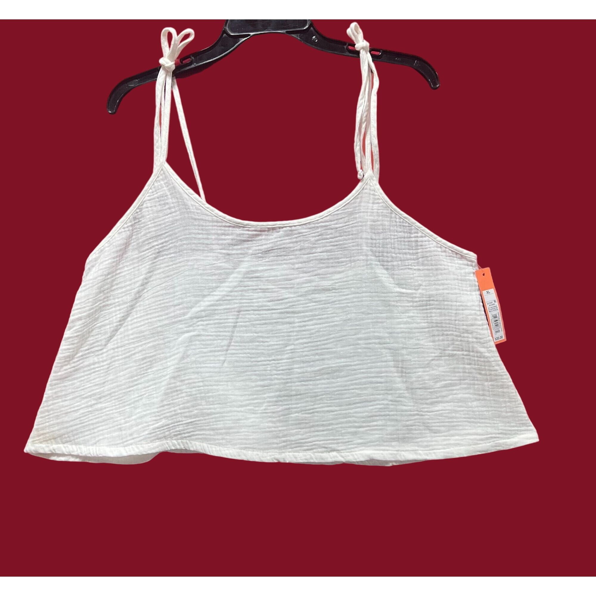 Other Colsie - Women's Tank Top - White - Extra Large Size XL / US 12-14 / IT 48-50 - 1 Thumbnail