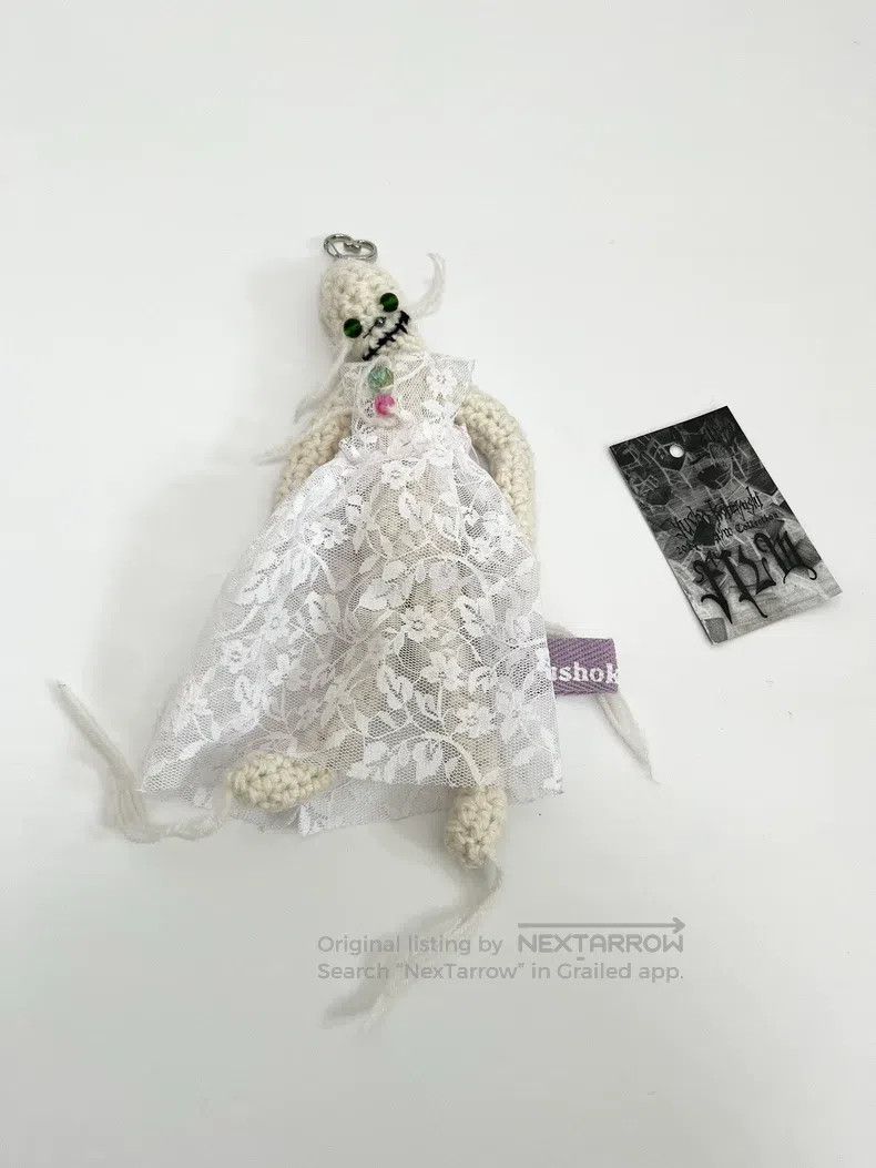 Japanese Brand Japanese Brand yusho kobayashi Knitted Doll Keychain Acces Size ONE SIZE - 1 Thumbnail