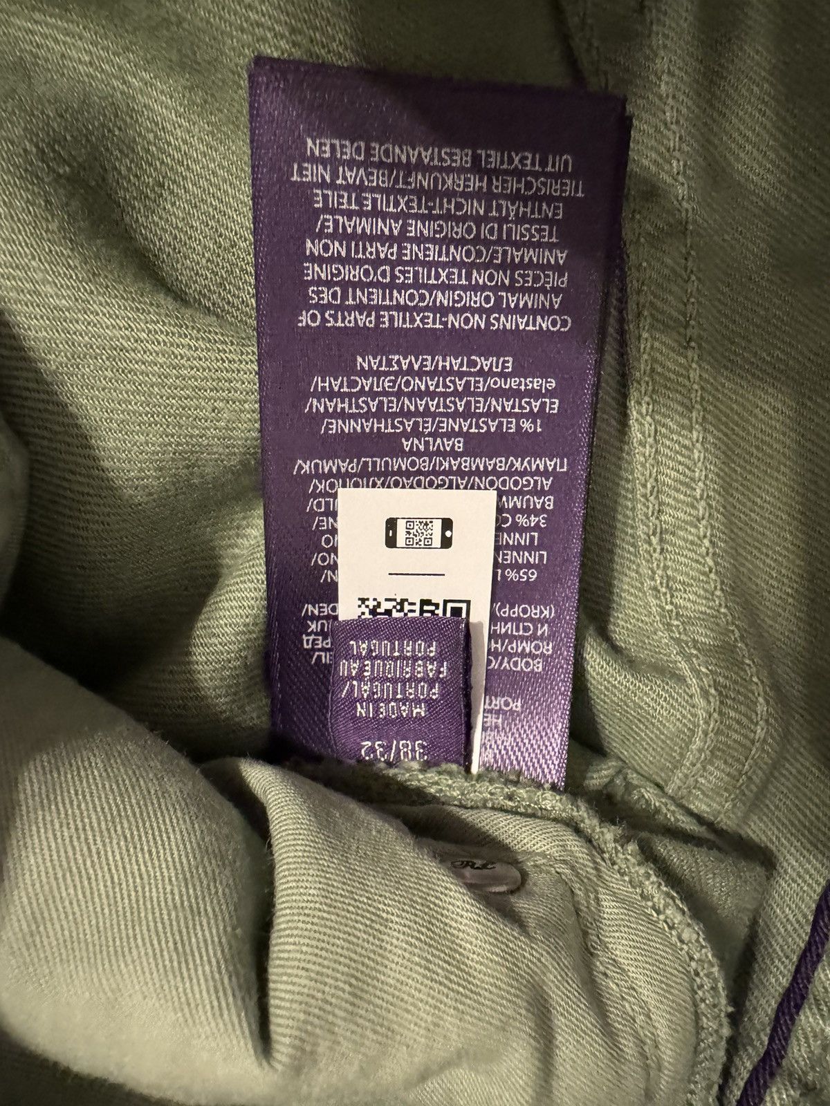 Ralph Lauren Purple Label Ralph Lauren Purple Label Green Denim Trousers Size US 38 / EU 54 - 2 Thumbnail