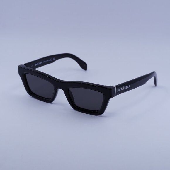 Palm Angels Palm Angels PERI108 MELROSE 1007 Sunglasses Black Cat Eye Size ONE SIZE - 3 Thumbnail