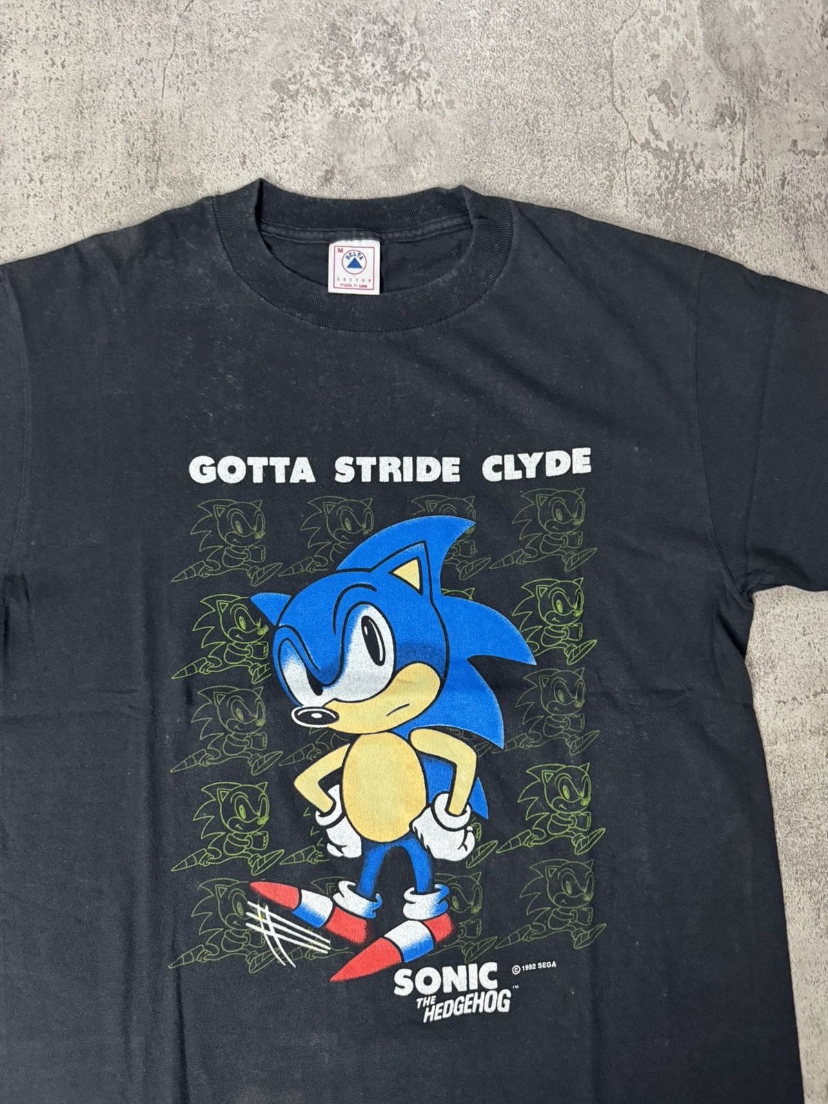 Anime VINTAGE 90’S SONIC THE HEDGEHOG BY SEGA T-SHIRT Size US M / EU 48-50 / 2 - 2 Thumbnail