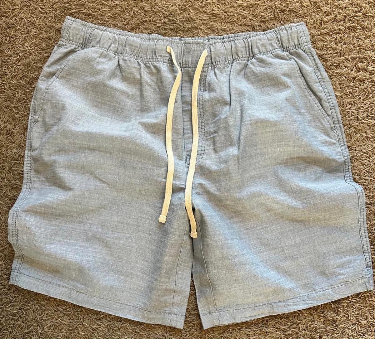 Andrew St. John Stylish blue Drawstring Shorts for Men Size ONE SIZE - 1 Thumbnail