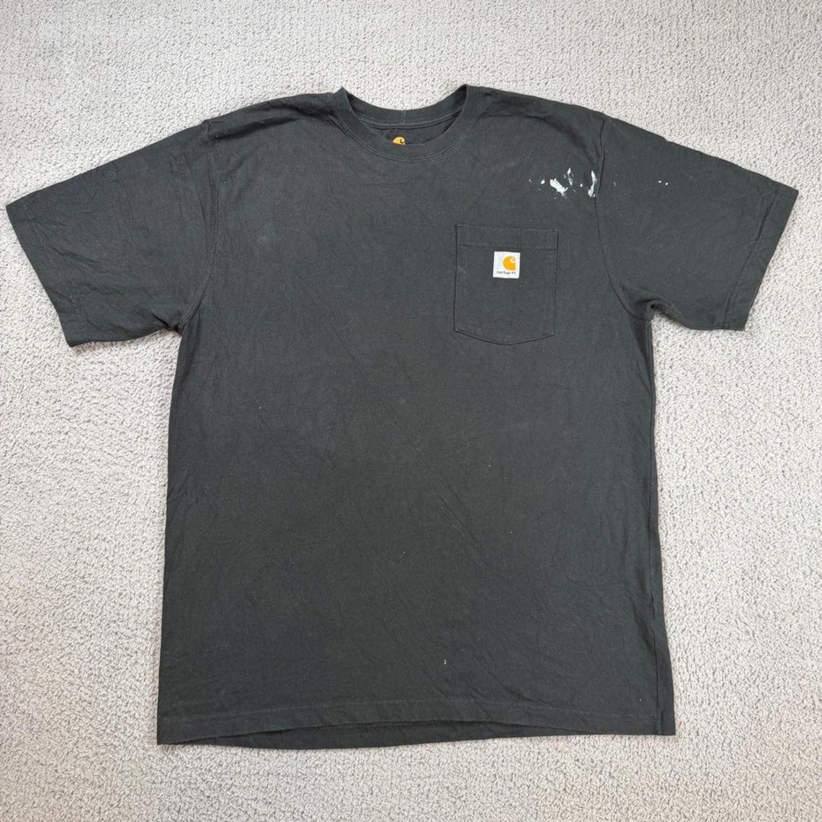 Carhartt Carhartt K87 Distressed Pocket T Shirt Men L Original Fit Size US L / EU 52-54 / 3 - 1 Thumbnail