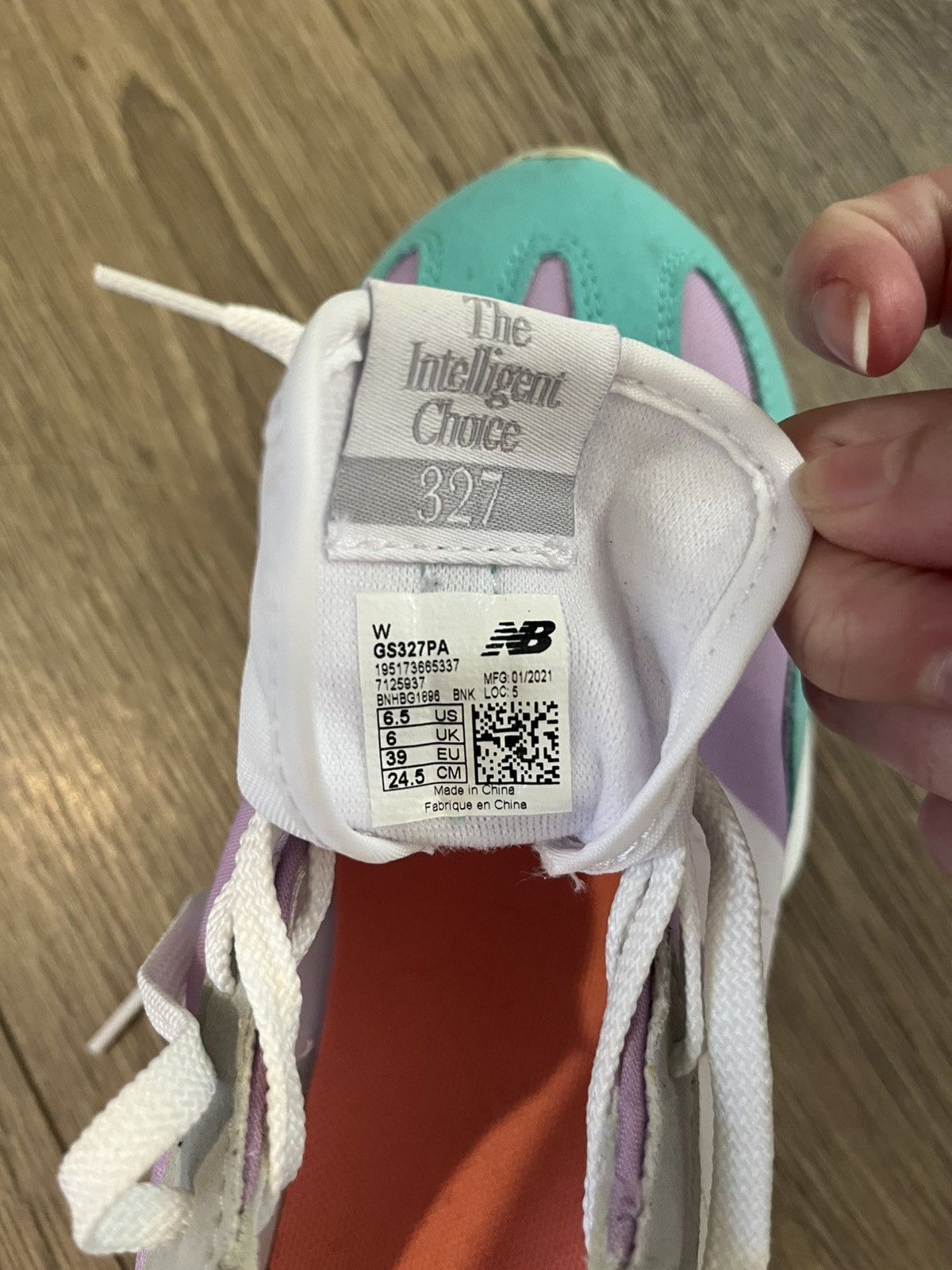 New Balance New balance 327 dark violet summer jade Size US 6.5 / IT 36.5 - 9 Thumbnail