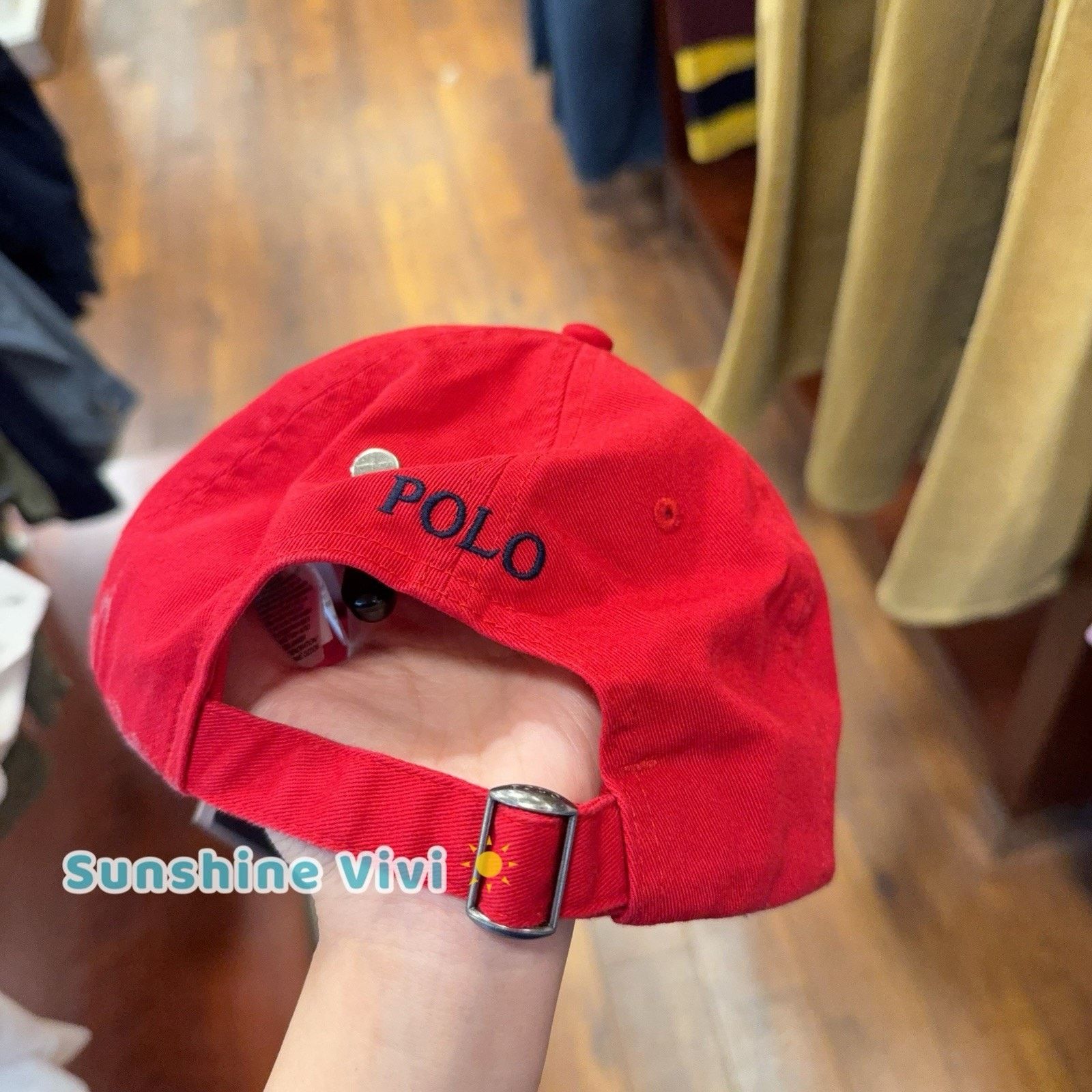 Ralph Lauren NWT POLO Ralph Lauren Women Sport Pickleball Golf Hat Red Size ONE SIZE - 3 Thumbnail