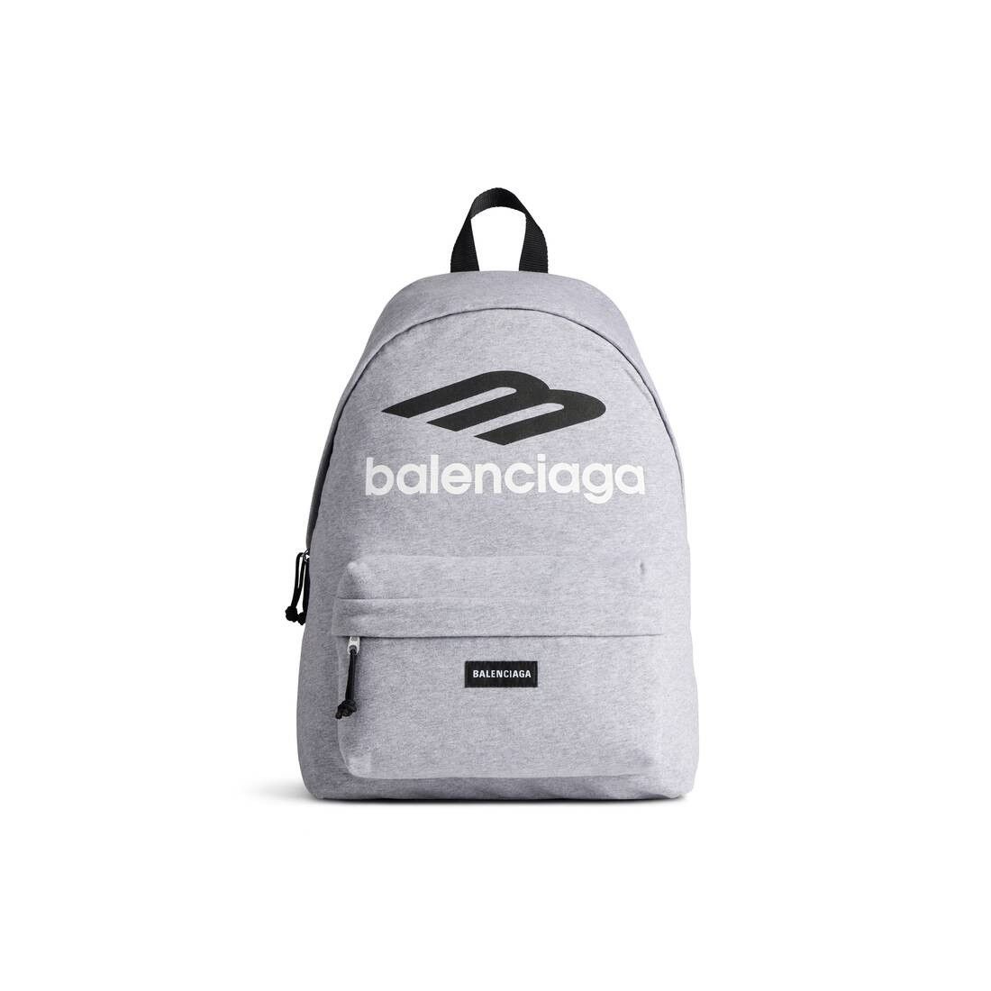 Balenciaga o1w1db10925 Size: OS / Explorer Backpack Grey/Black/White Size ONE SIZE - 1 Thumbnail