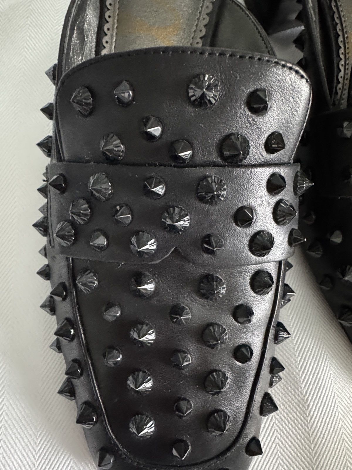 Sam Edelman Sam Edelman leather studded loafers Size US 7.5 / IT 37.5 - 4 Thumbnail