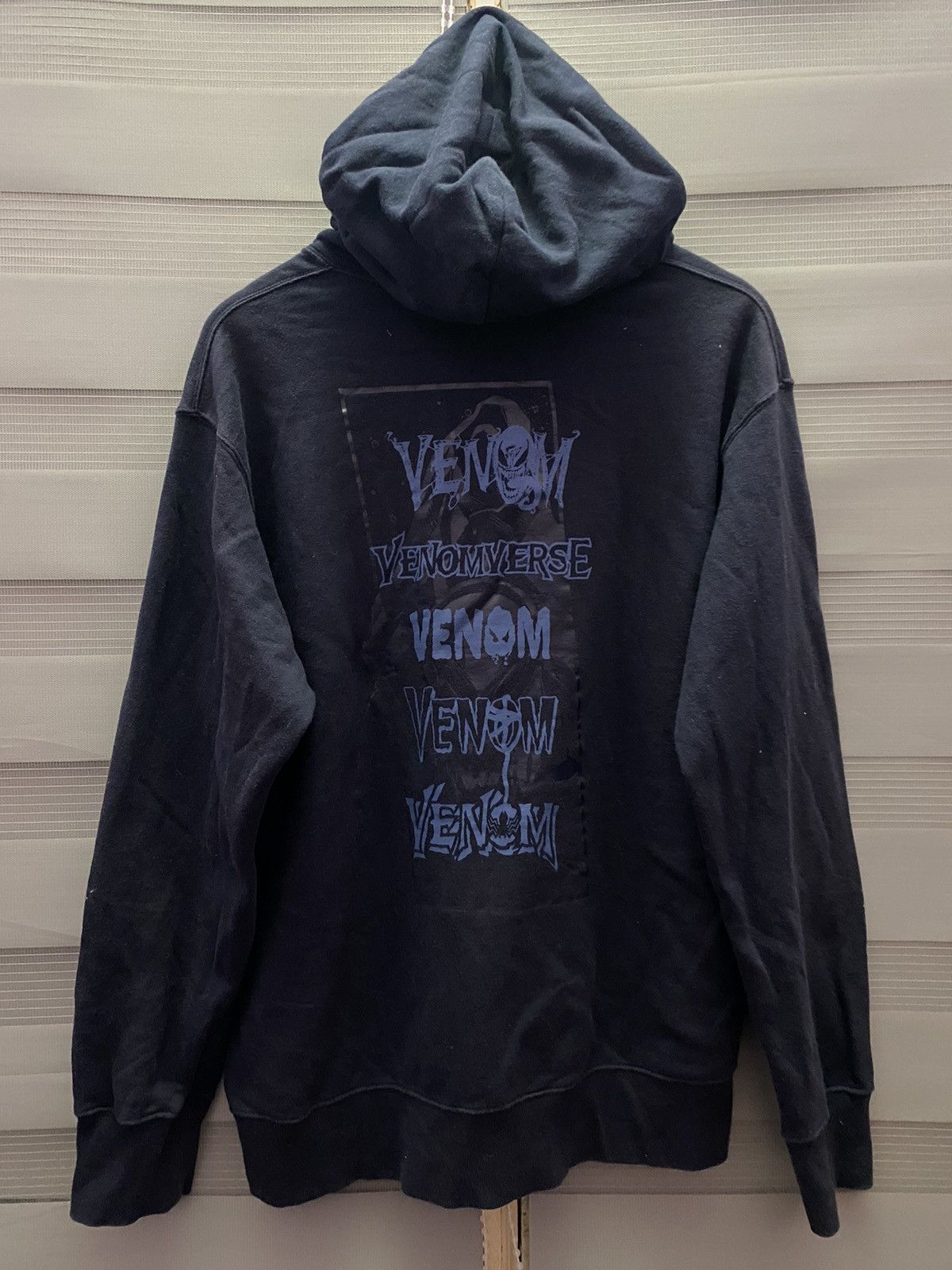 Vintage Villains Character Marvel Venom Pull Over Hoodie | Grailed