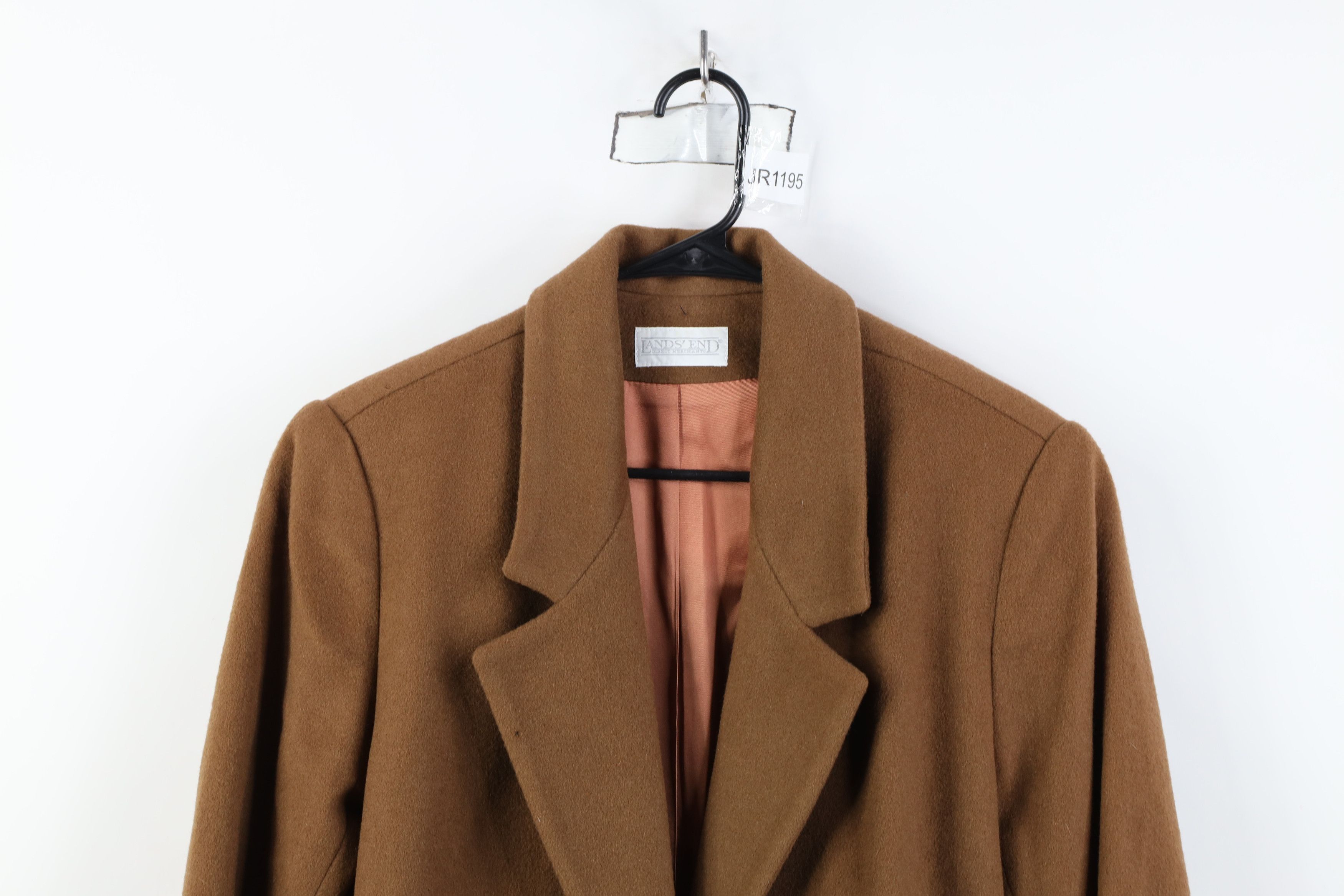 Lands' End Vintage 90s Lands End Button Blazer Suit Jacket Brown USA Size XL / US 12-14 / IT 48-50 - 2 Thumbnail