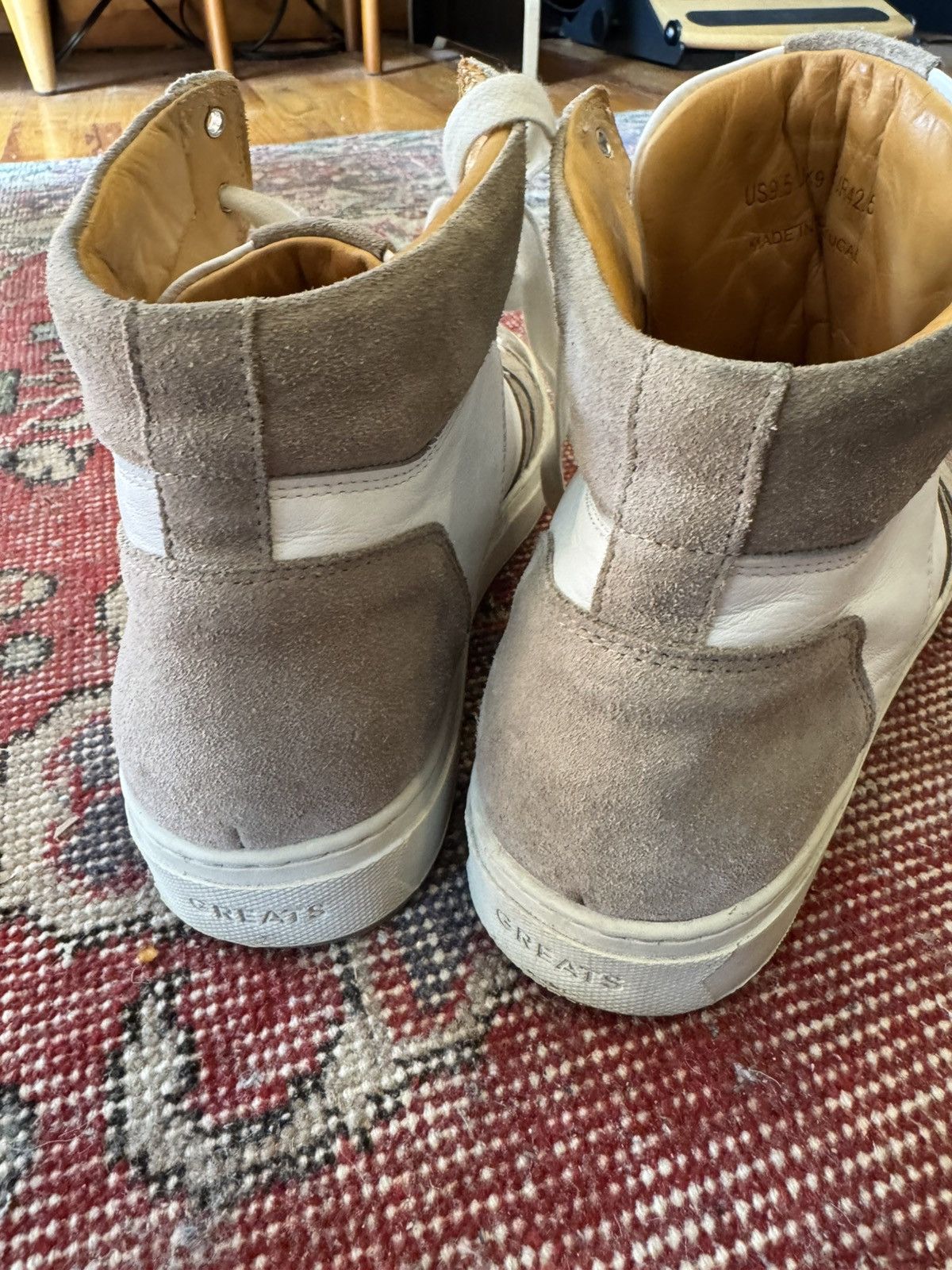 Greats Greats Court High White Size US 9.5 / EU 42-43 - 3 Thumbnail