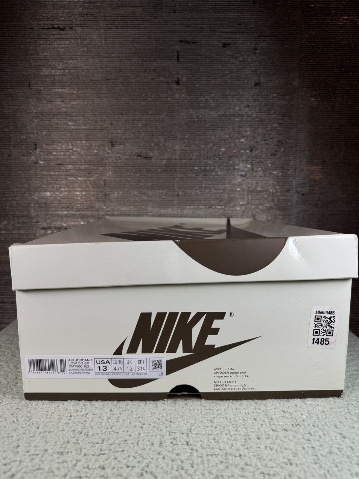 Jordan Brand × Travis Scott Travis Scott x Air Jordan 1 Retro Low OG ‘Reverse Mocha’ Size US 13 / EU 46 - 12 Thumbnail