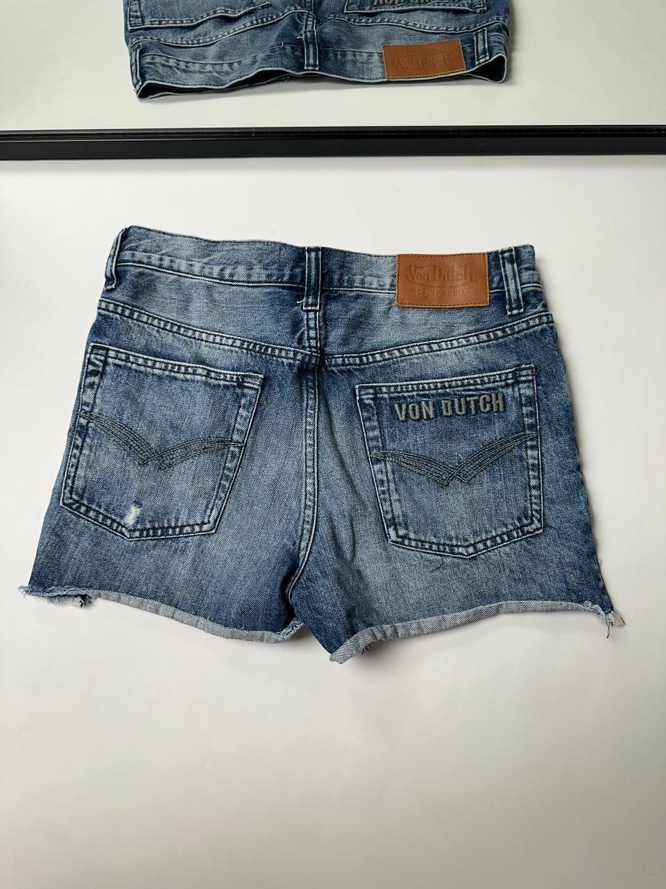 Von Dutch Von Dutch Vintage Women’s Sexy Mini shorts Size 27" / US 4 / IT 40 - 2 Thumbnail